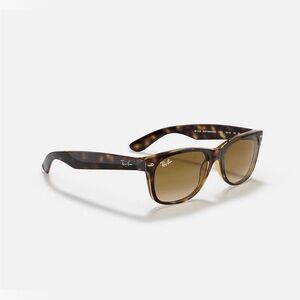 Unisex Ray-Ban Wayfarer Sunglasses Polarized Classic Tortoise Brown